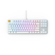 Glorious GMMK Modular Mechanical keyboard (White ice) - Gateron Brown Switch